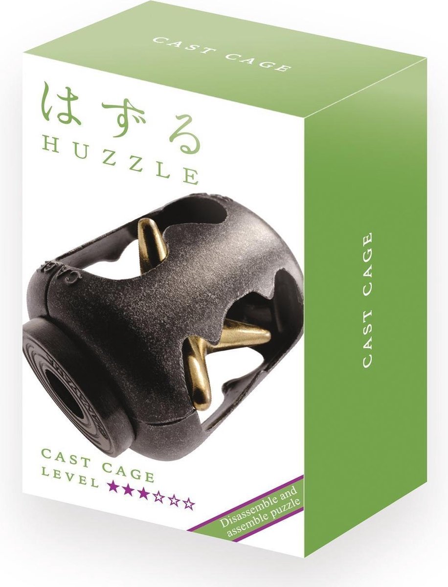 Huzzle breinbreker Cast Cage - Zwart
