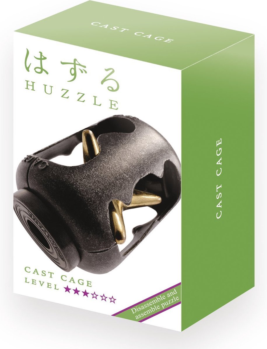 Huzzle breinbreker Cast Cage - Zwart
