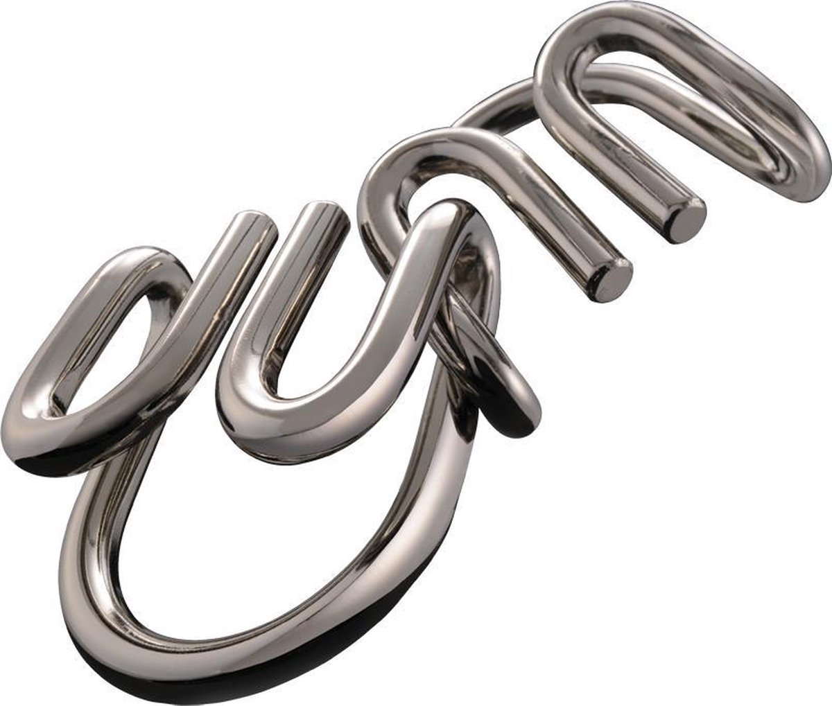 Huzzle breinbreker Cast Devil 11,8 cm staal zilver - Silver