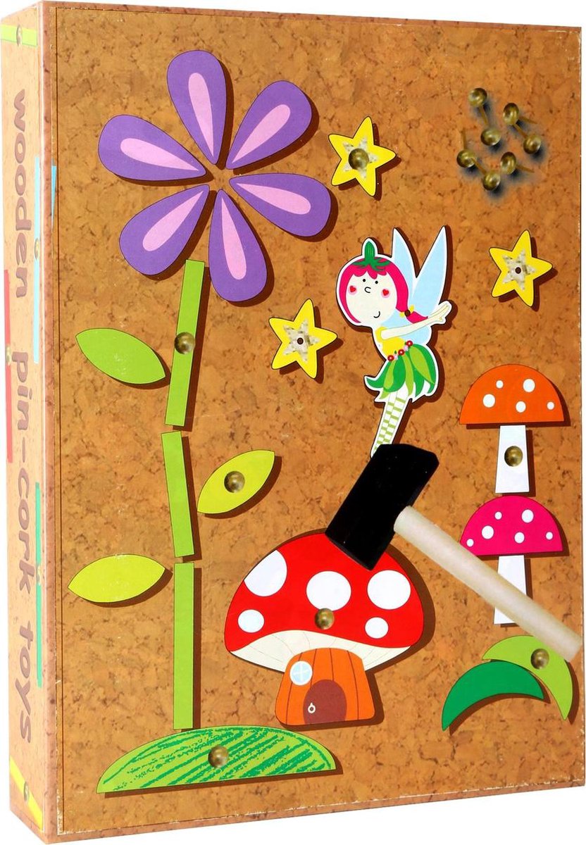 Small Foot Hamertje Tik De Fee 19 x 26 cm bruin