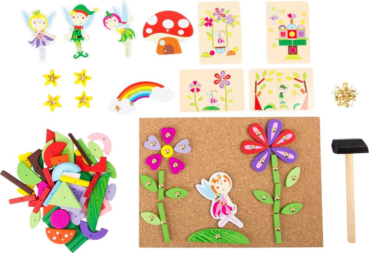 Small Foot Hamertje Tik De Fee 19 x 26 cm bruin