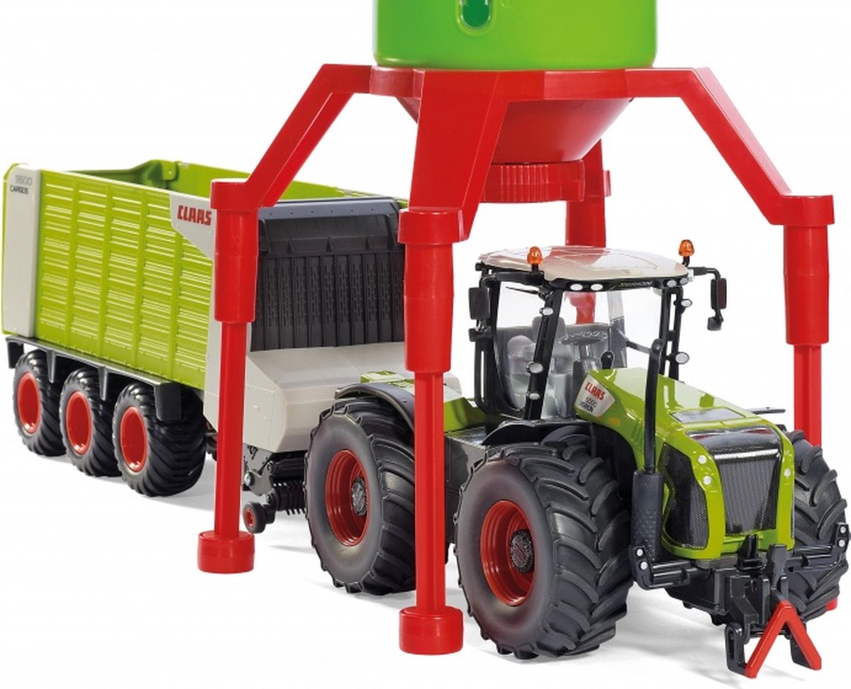 Siku World silo staand 30 cm (5602) groen/ - Geel