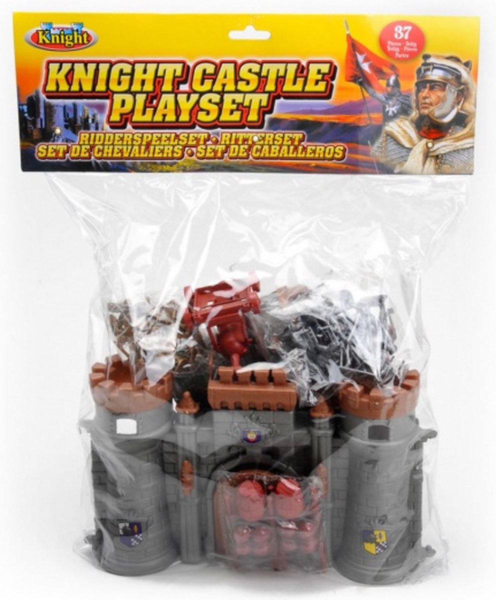 Johntoy Medieval Knights ridders met kasteel 37 delig