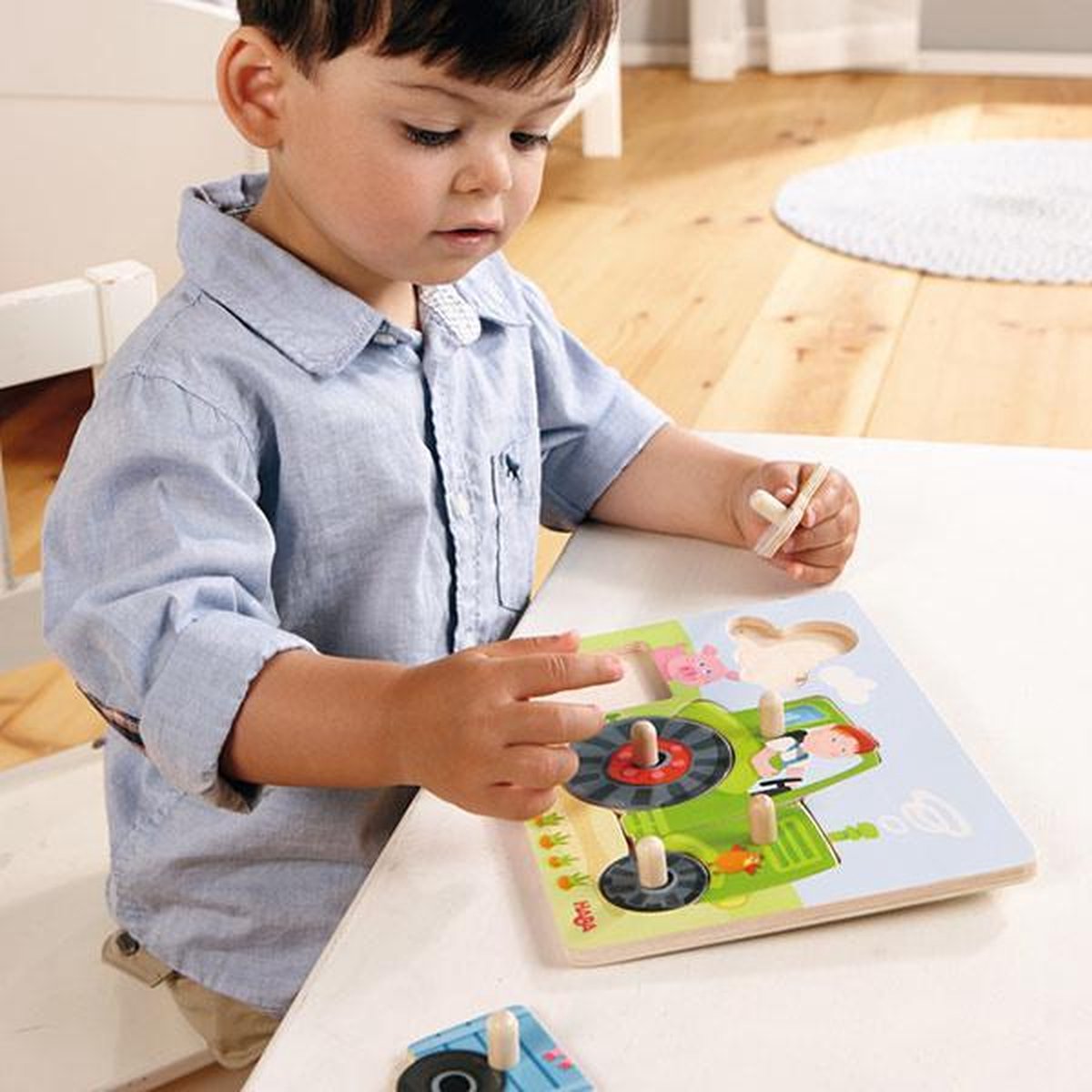 HABA puzzel Peters boerderij 6 stukjes