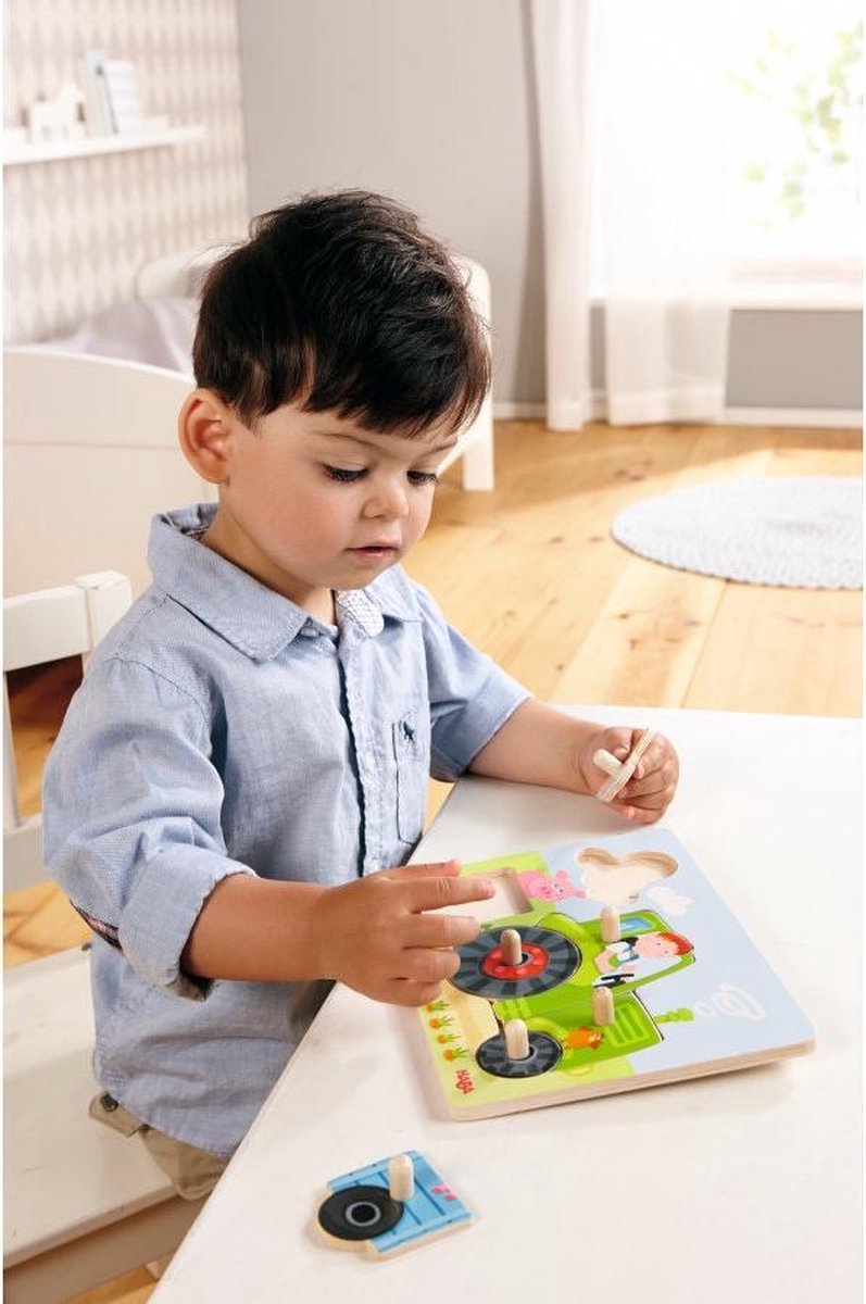 HABA puzzel Peters boerderij 6 stukjes