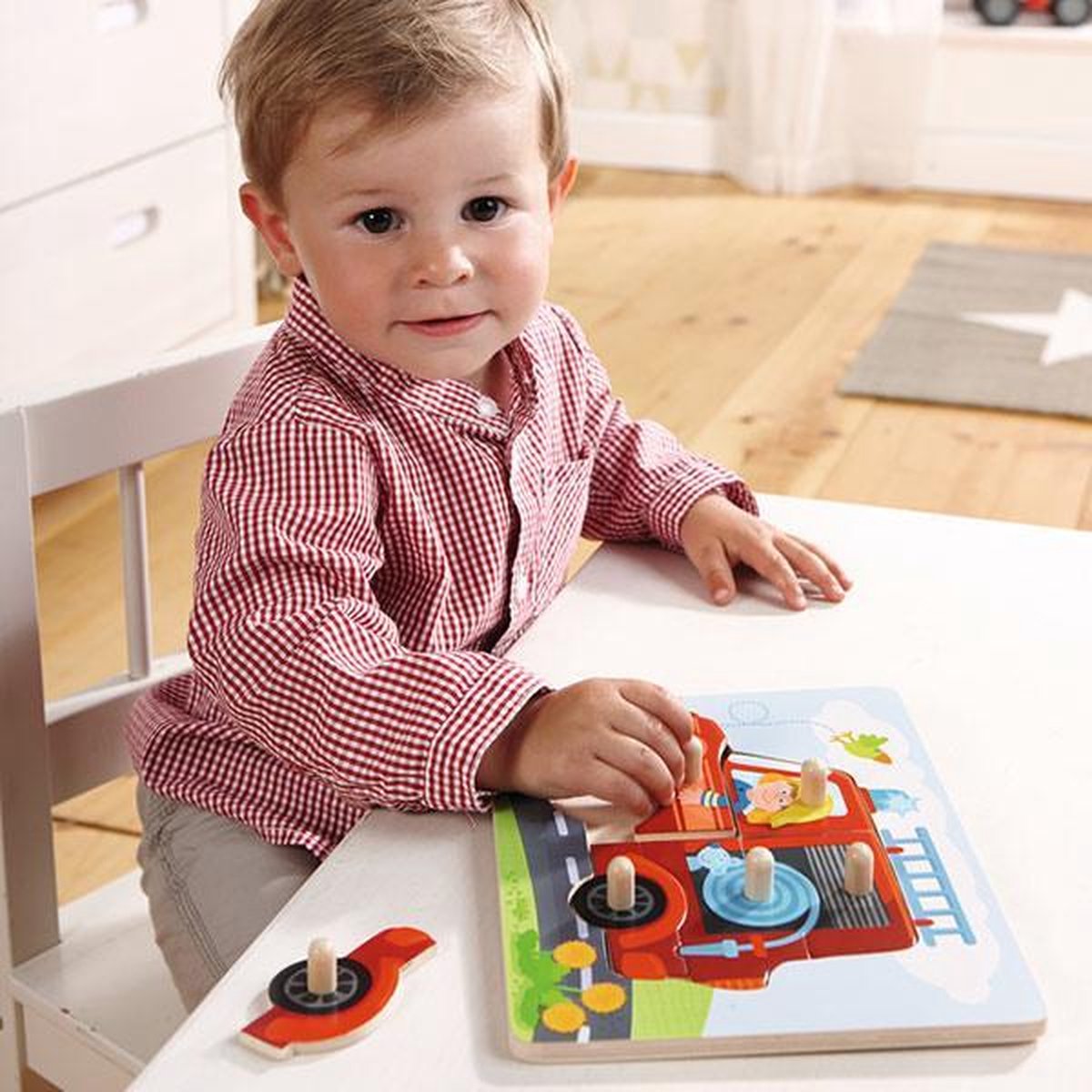 HABA puzzel brandweer 6 stukjes