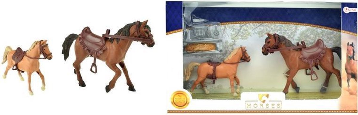 Toi-Toys Toi Toys Horses Pro paarden speelset met accessoires