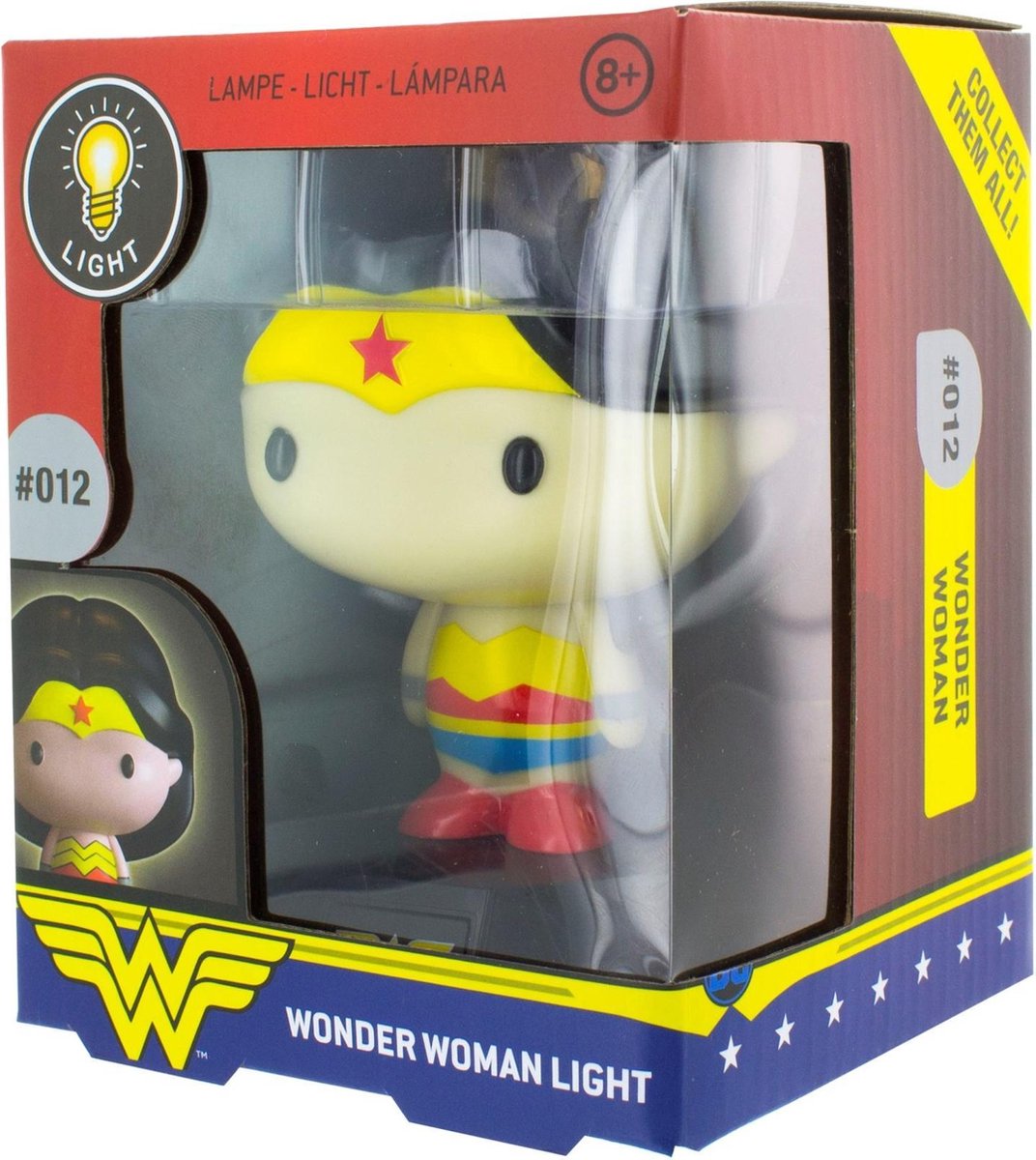 Paladone lamp DC Comics Wonder Woman 3D 10 cm multicolor