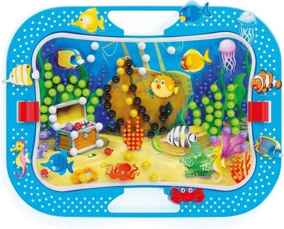 Quercetti oceaanplezier Fish & Pegs 321 delig