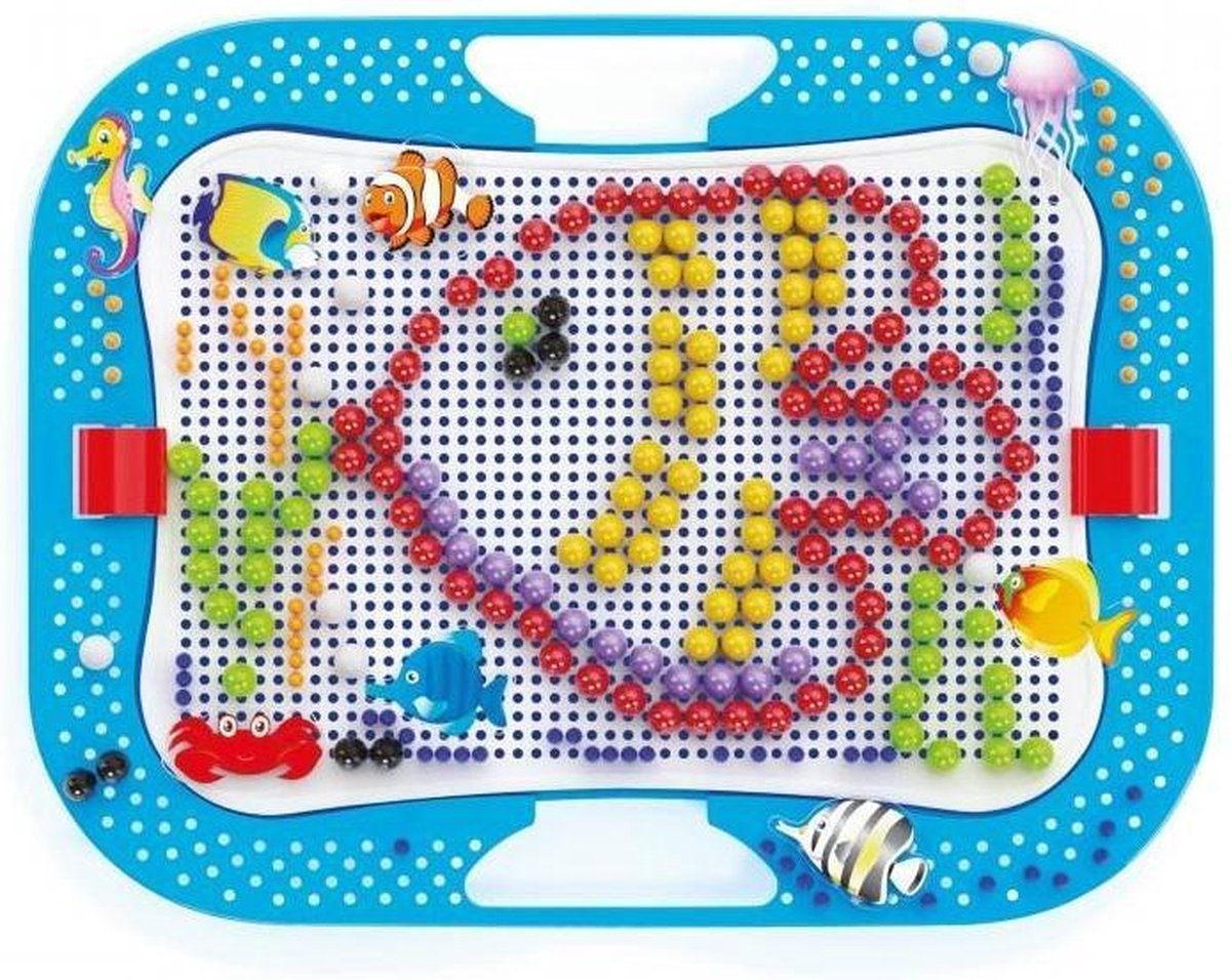 Quercetti oceaanplezier Fish & Pegs 321 delig