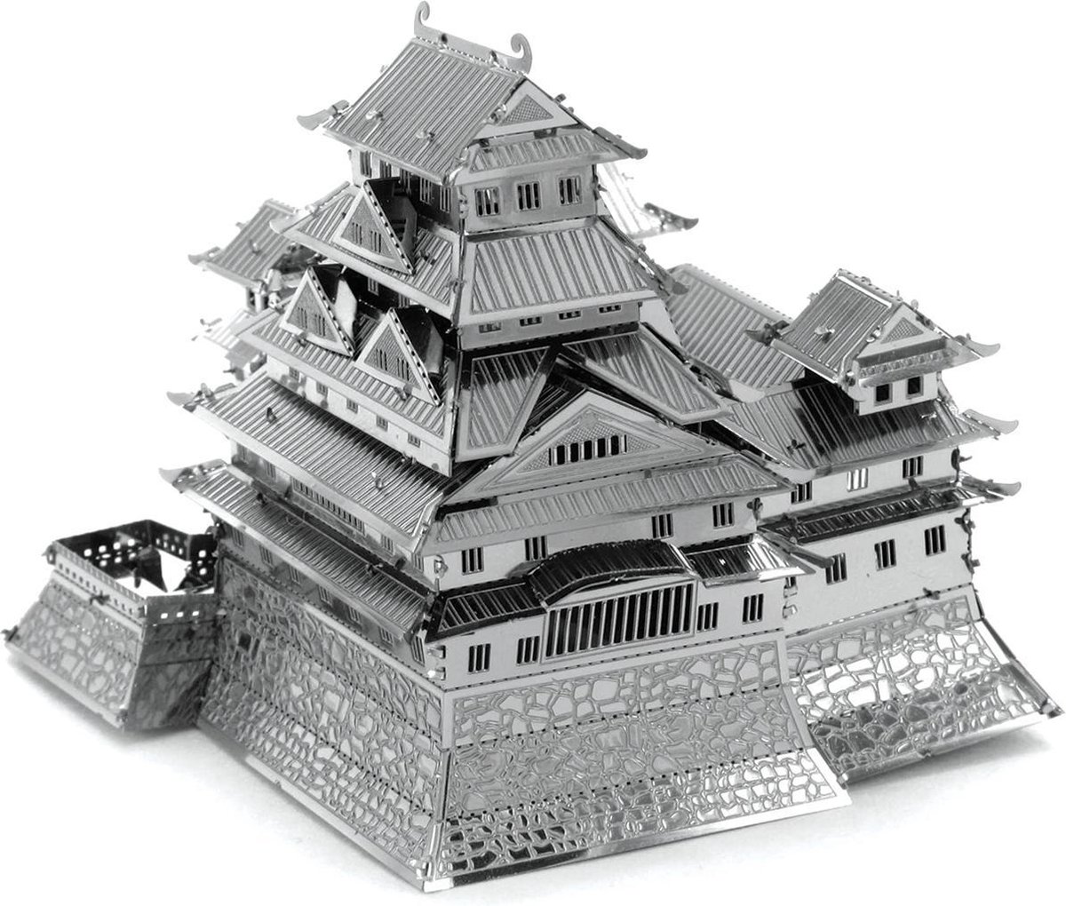 Metal Earth Himeji kasteel 3D modelbouwset 7,2 cm