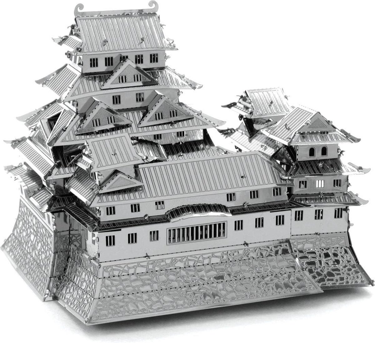 Metal Earth Himeji kasteel 3D modelbouwset 7,2 cm