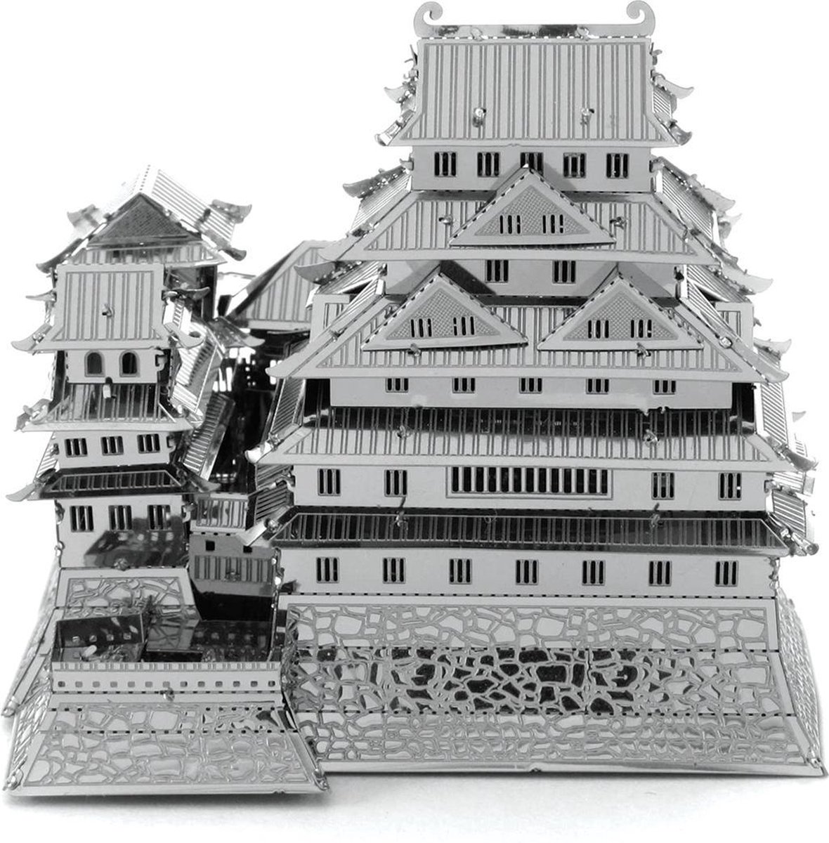 Metal Earth Himeji kasteel 3D modelbouwset 7,2 cm