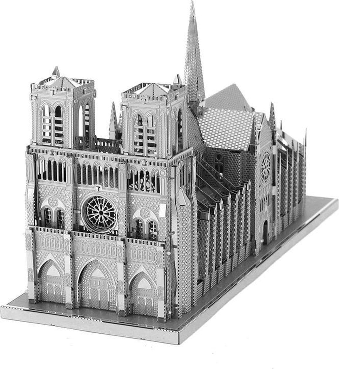 Metal Earth bouwpakket Iconix Notre Dame de Paris - Silver