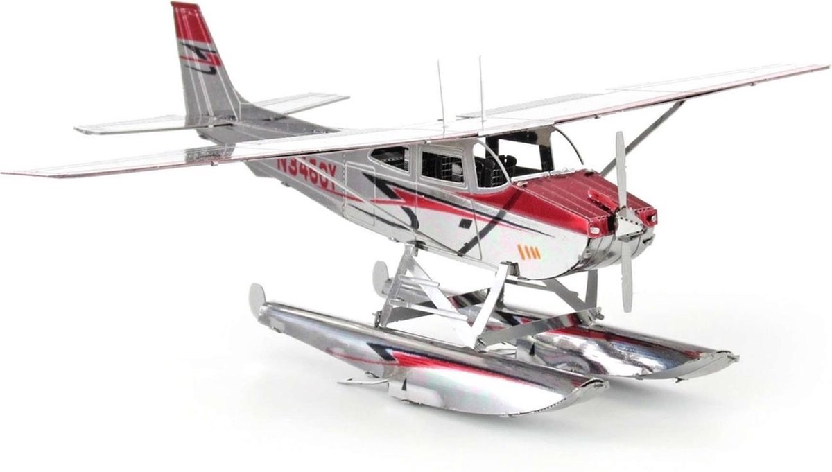 Metal Earth Cessna 182 Floatplane