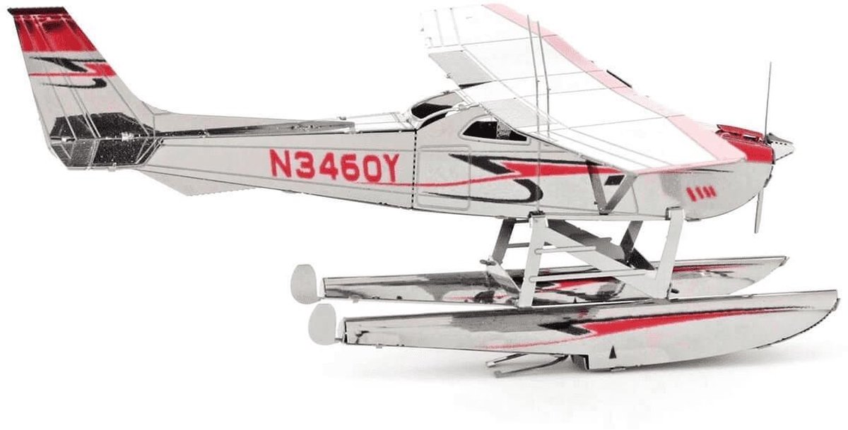 Metal Earth Cessna 182 Floatplane