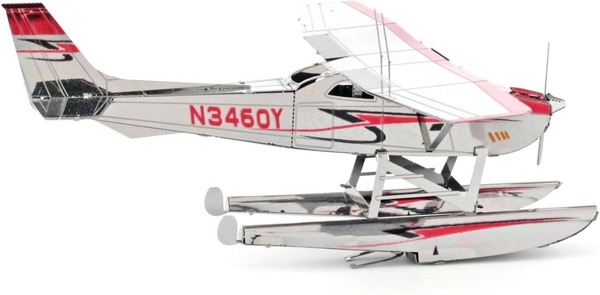 Metal Earth Cessna 182 Floatplane