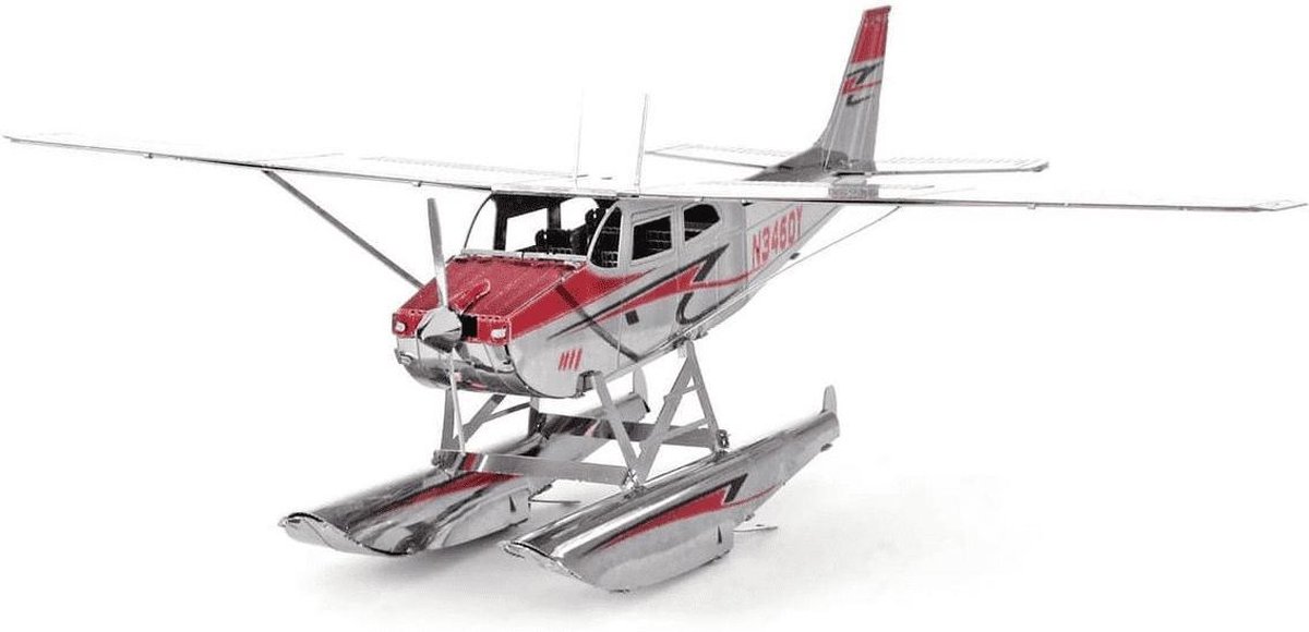 Metal Earth Cessna 182 Floatplane