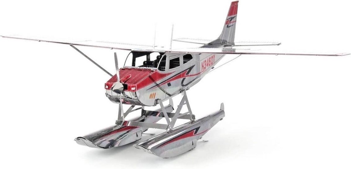 Metal Earth Cessna 182 Floatplane