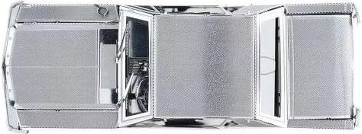 Metal Earth Ford Mustang Coupe 1965 3D modelbouwset 9 cm - Silver