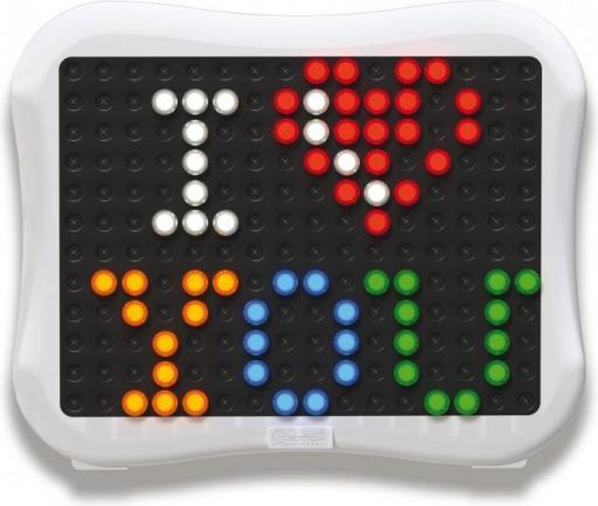Quercetti Peg Brite mozaïek led junior 122 delig