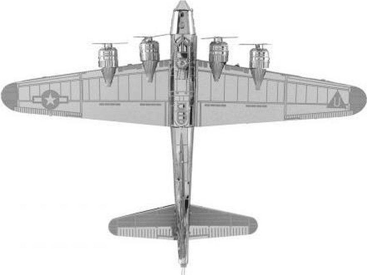 Metal Earth B 17 Flying Fortress modelbouwset