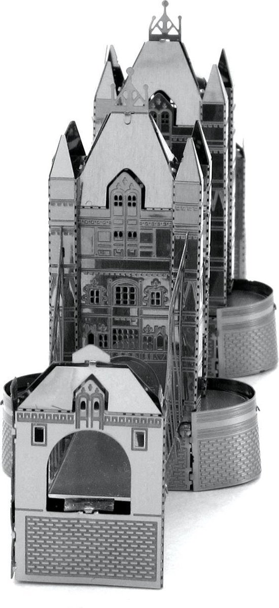 Metal Earth London Tower Bridge 3D modelbouwset 14 cm - Silver