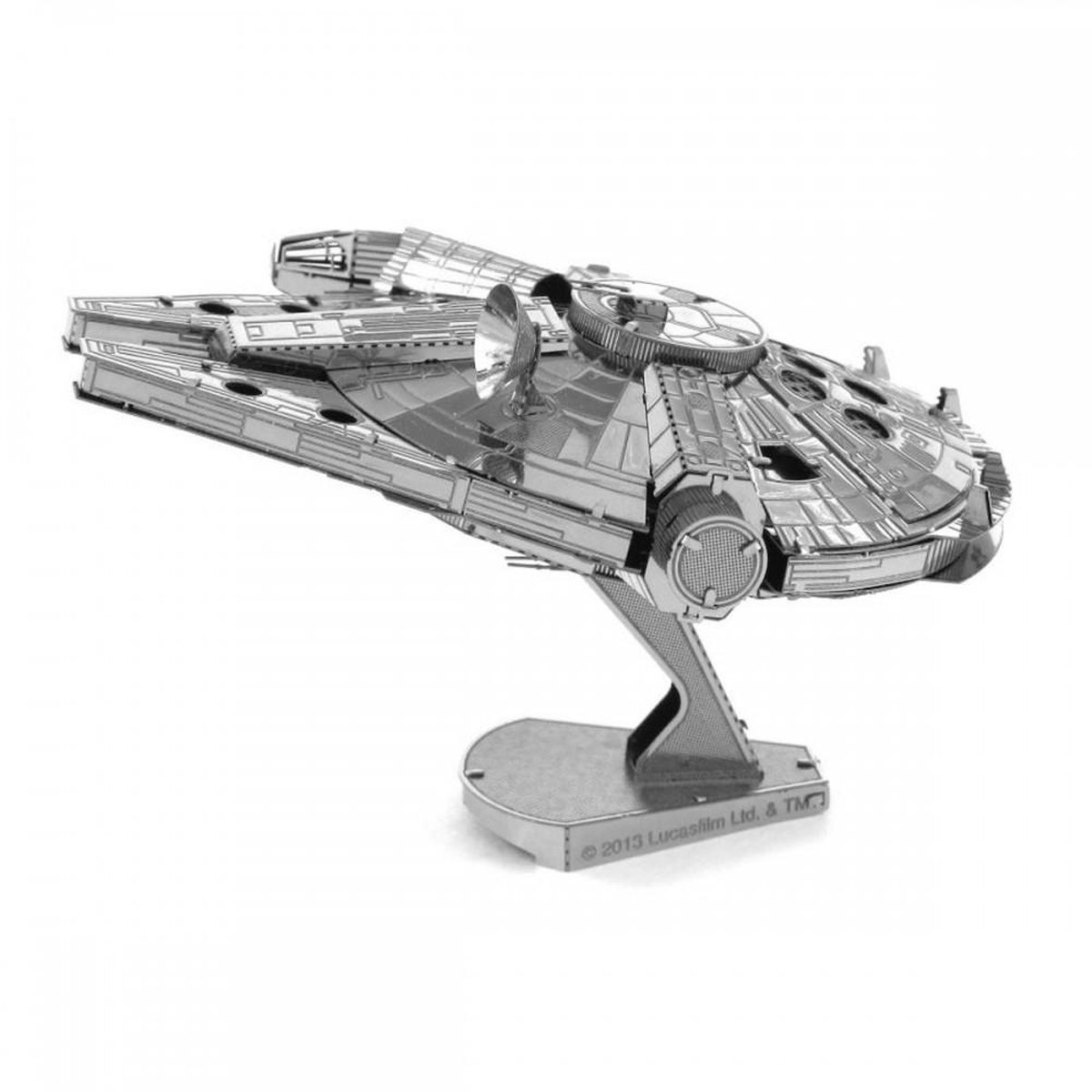Metal Earth bouwpakket Star Wars Millenium Falcon - Silver