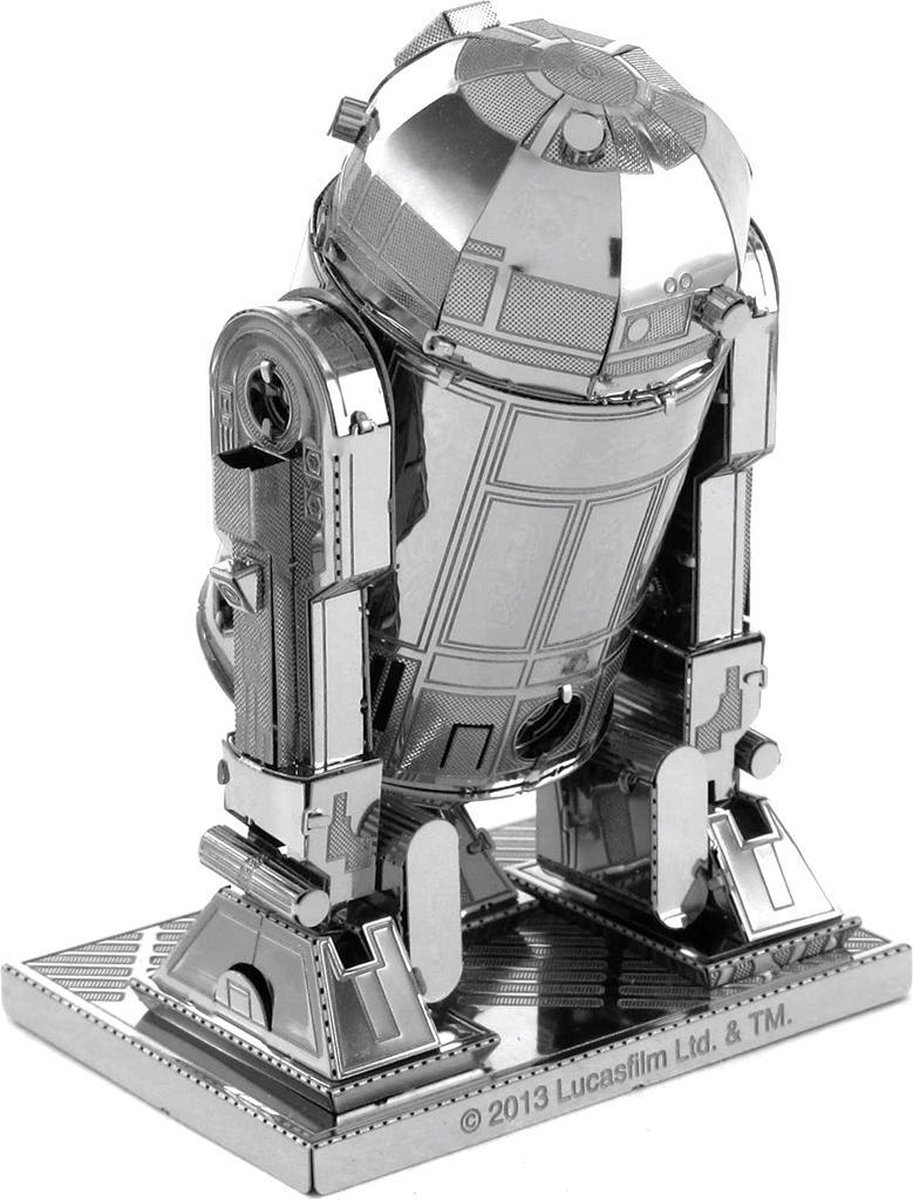 Metal Earth bouwpakket Star Wars R2D2 - Silver
