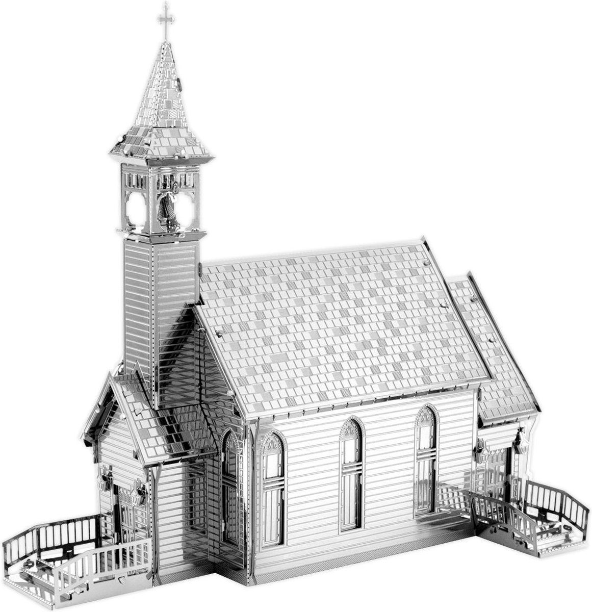 Metal Earth Old Country Church modelbouwset