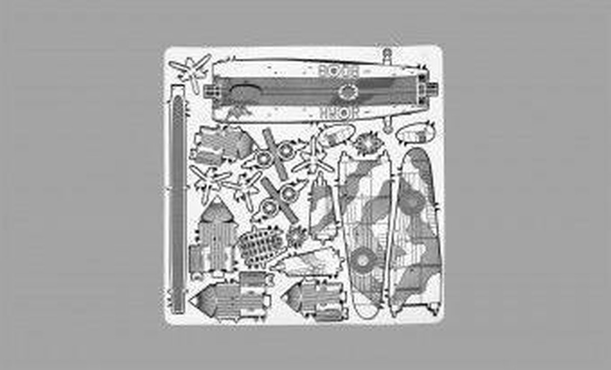 Metal Earth Lancaster Bomber 3D modelbouwset 13,2 cm - Silver