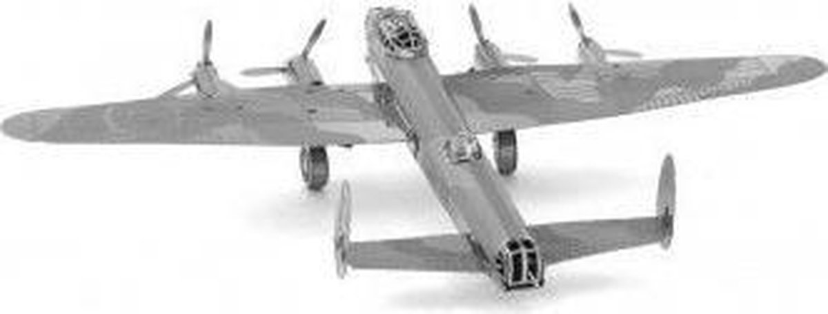 Metal Earth Lancaster Bomber 3D modelbouwset 13,2 cm - Silver