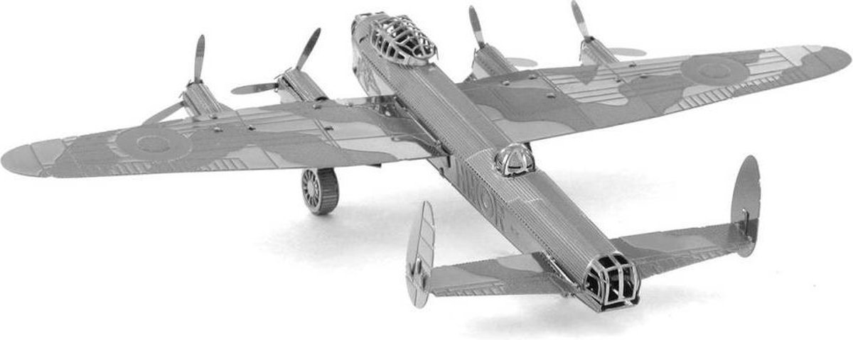 Metal Earth Lancaster Bomber 3D modelbouwset 13,2 cm - Silver