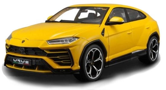 Maisto auto Lamborghini Urus 1:25 - Geel