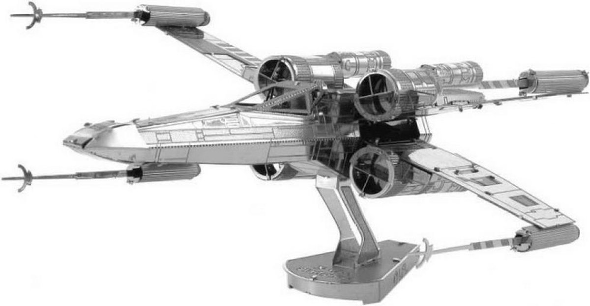 Metal Earth bouwpakket Star Wars X Wing - Silver