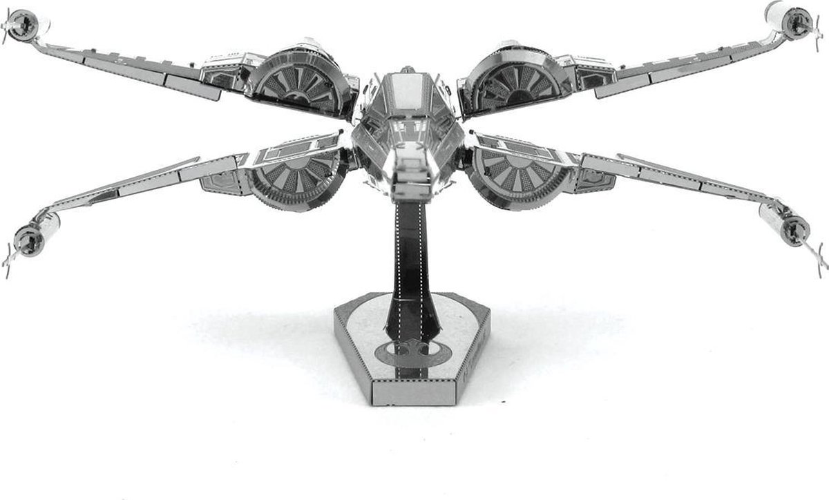 Metal Earth bouwpakket Star Wars X Wing - Silver