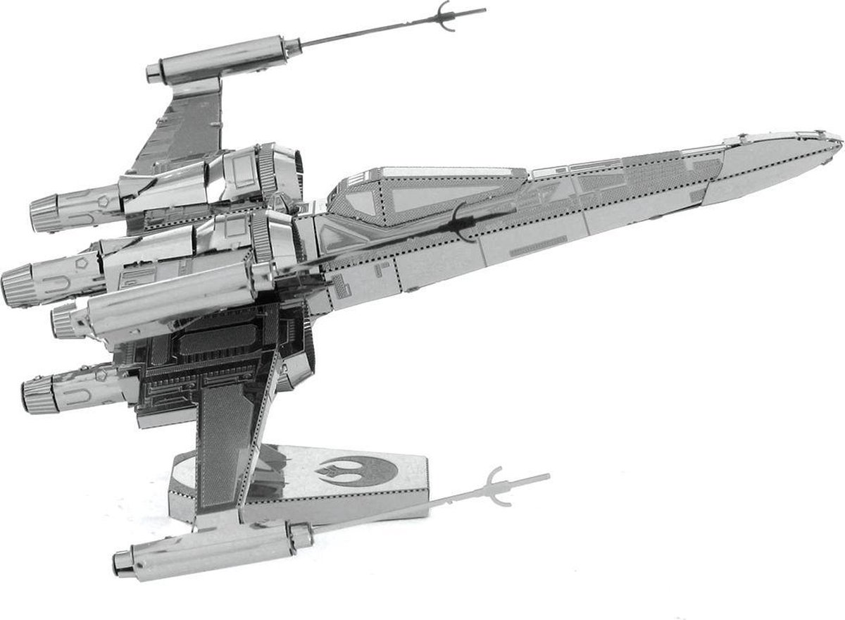 Metal Earth bouwpakket Star Wars X Wing - Silver