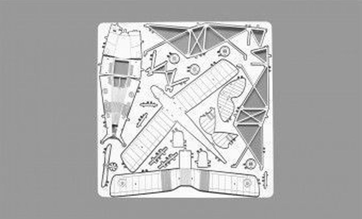 Metal Earth Havilland Tiger Moth DH82 3D modelbouwset