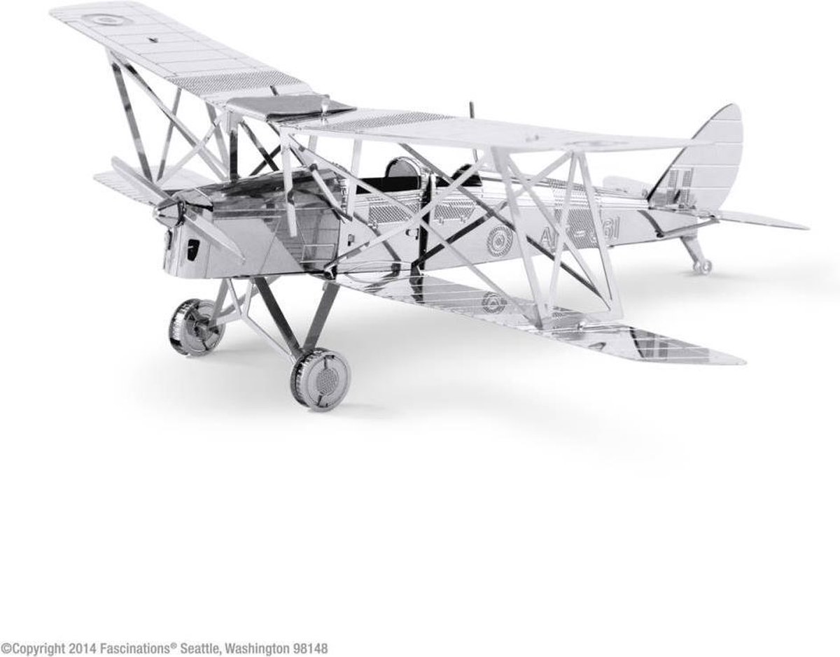 Metal Earth Havilland Tiger Moth DH82 3D modelbouwset