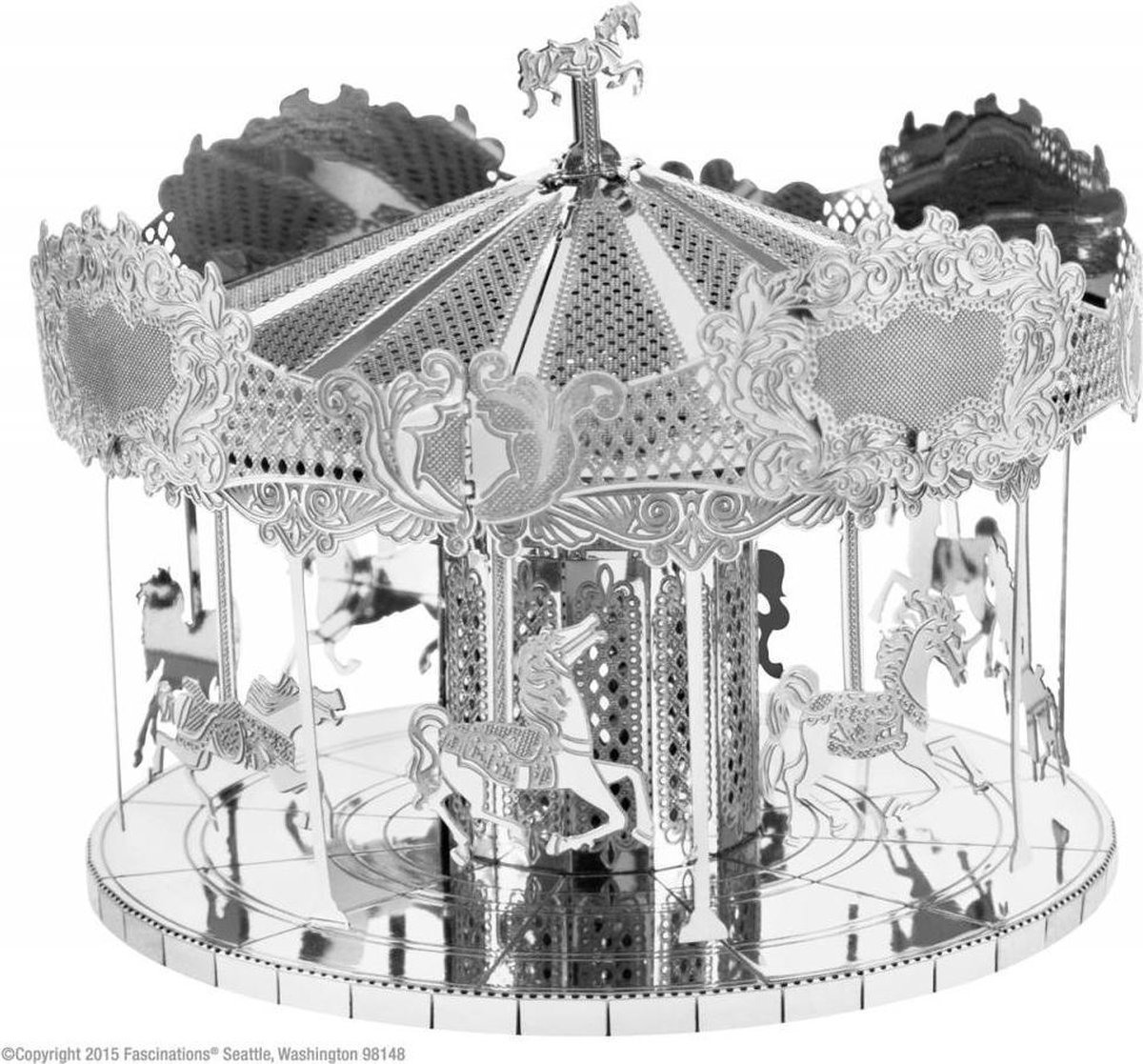 Metal Earth Merry Go Round modelbouwset