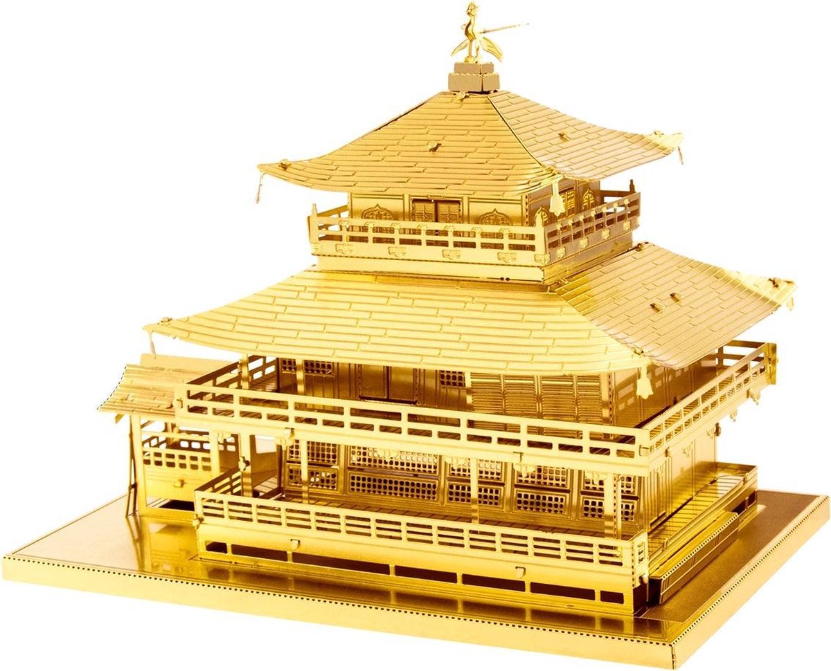 Metal Earth Gold Kinkaku ji modelbouwset - Goud