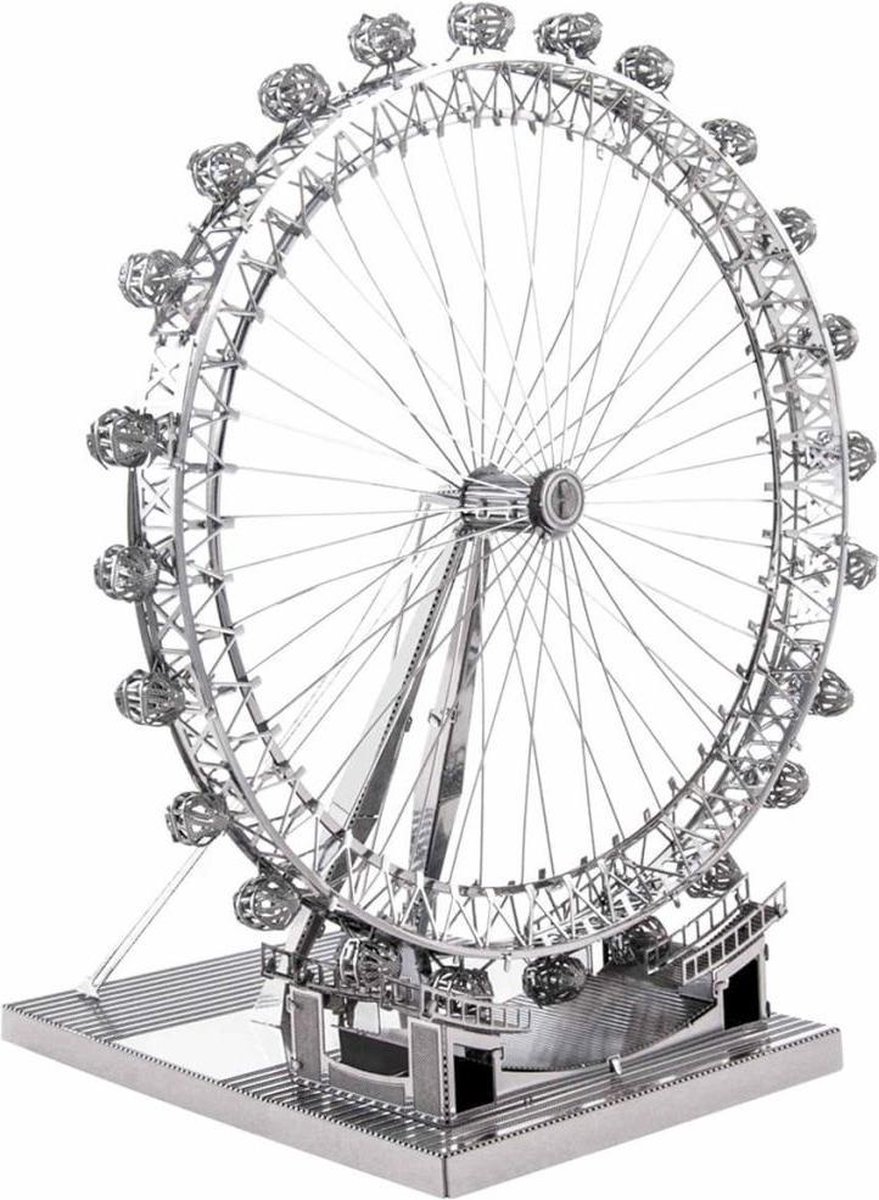 Metal Earth bouwpakket Iconix London Eye - Silver