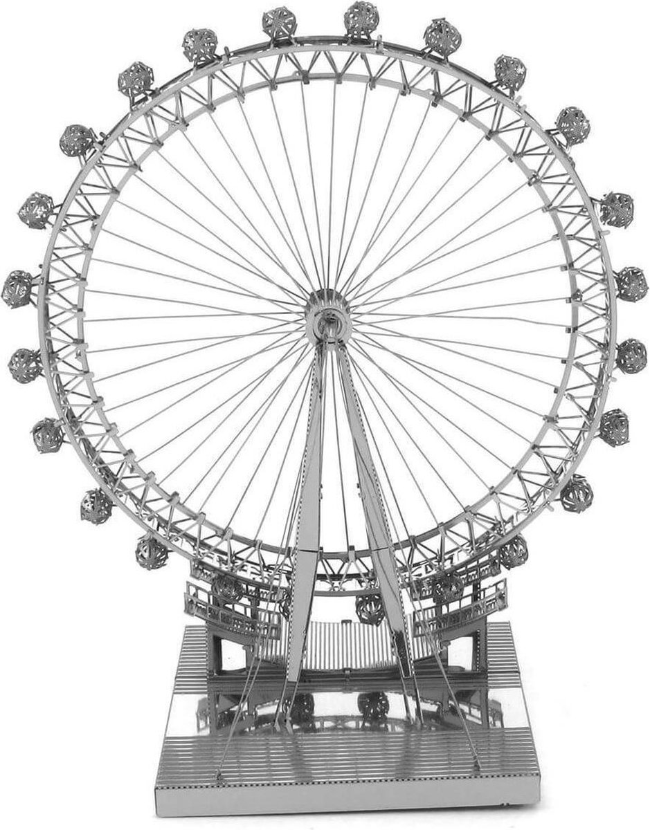 Metal Earth bouwpakket Iconix London Eye - Silver