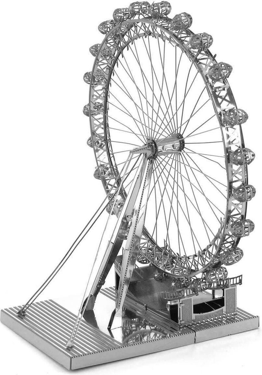 Metal Earth bouwpakket Iconix London Eye - Silver