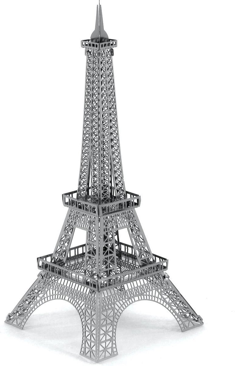 Metal Earth Eiffeltoren 3D modelbouwset 11,5 cm - Silver