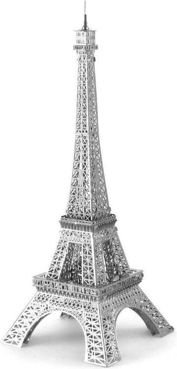 Metal Earth Eiffeltoren 3D modelbouwset 11,5 cm - Silver