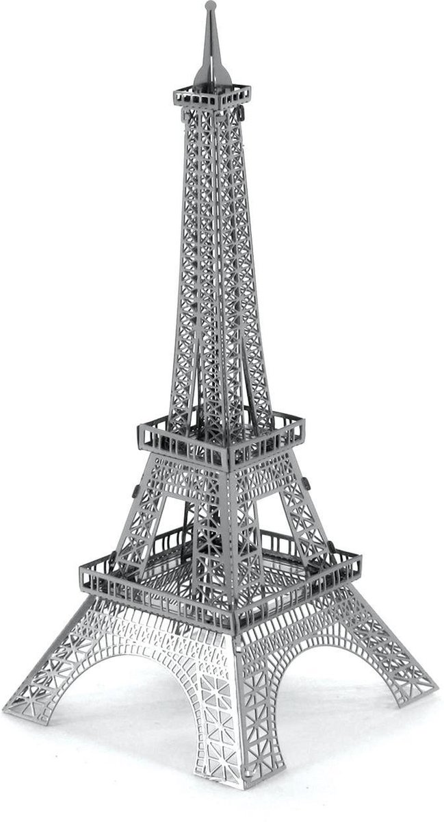 Metal Earth Eiffeltoren 3D modelbouwset 11,5 cm - Silver