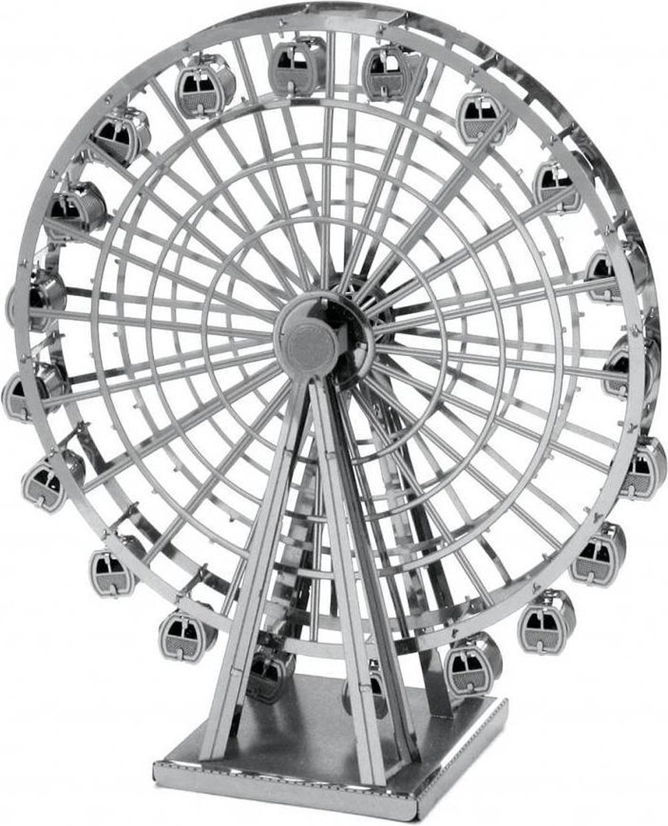 Metal Earth reuzenrad 3D modelbouwset 7,5 cm
