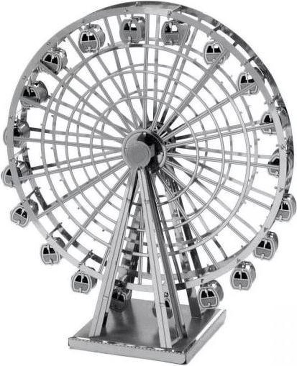 Metal Earth reuzenrad 3D modelbouwset 7,5 cm