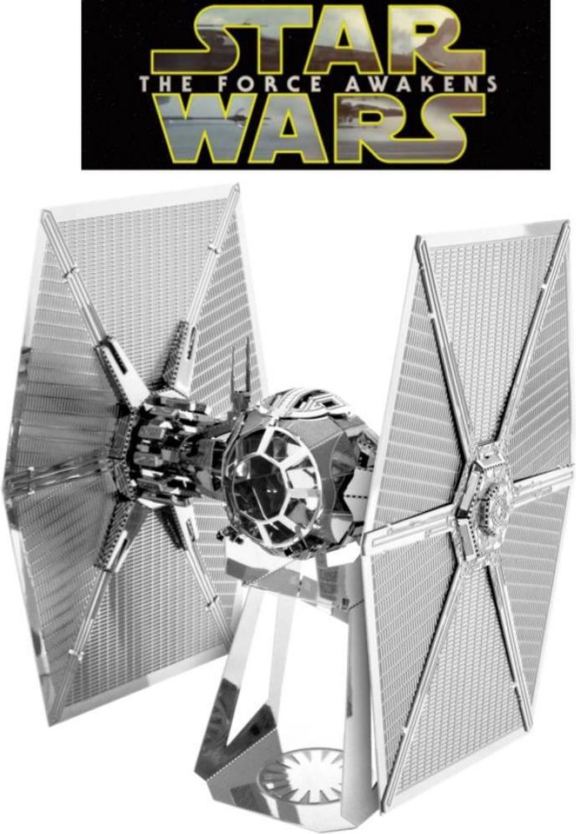 Metal Earth bouwpakket Star Wars EP7 Special Forces Tie Fighter - Silver